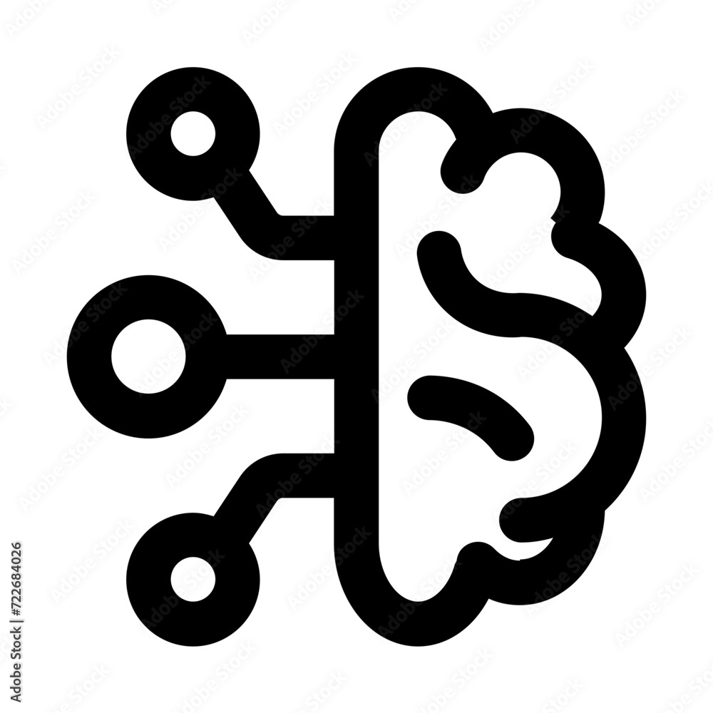 Obraz premium Programming Line Icon