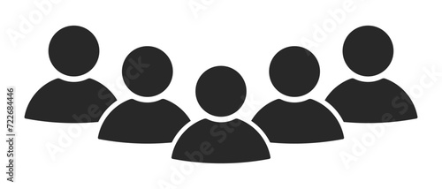 People community sign icon vector design