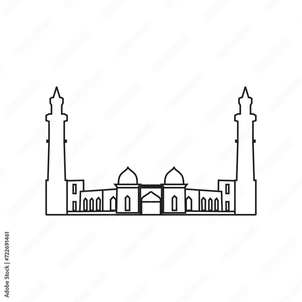 mosque logo icon