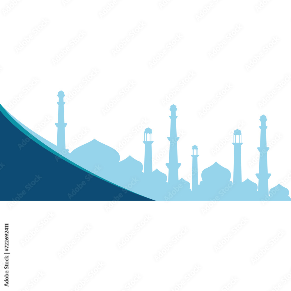 Obraz premium Islamic Mosque Corner