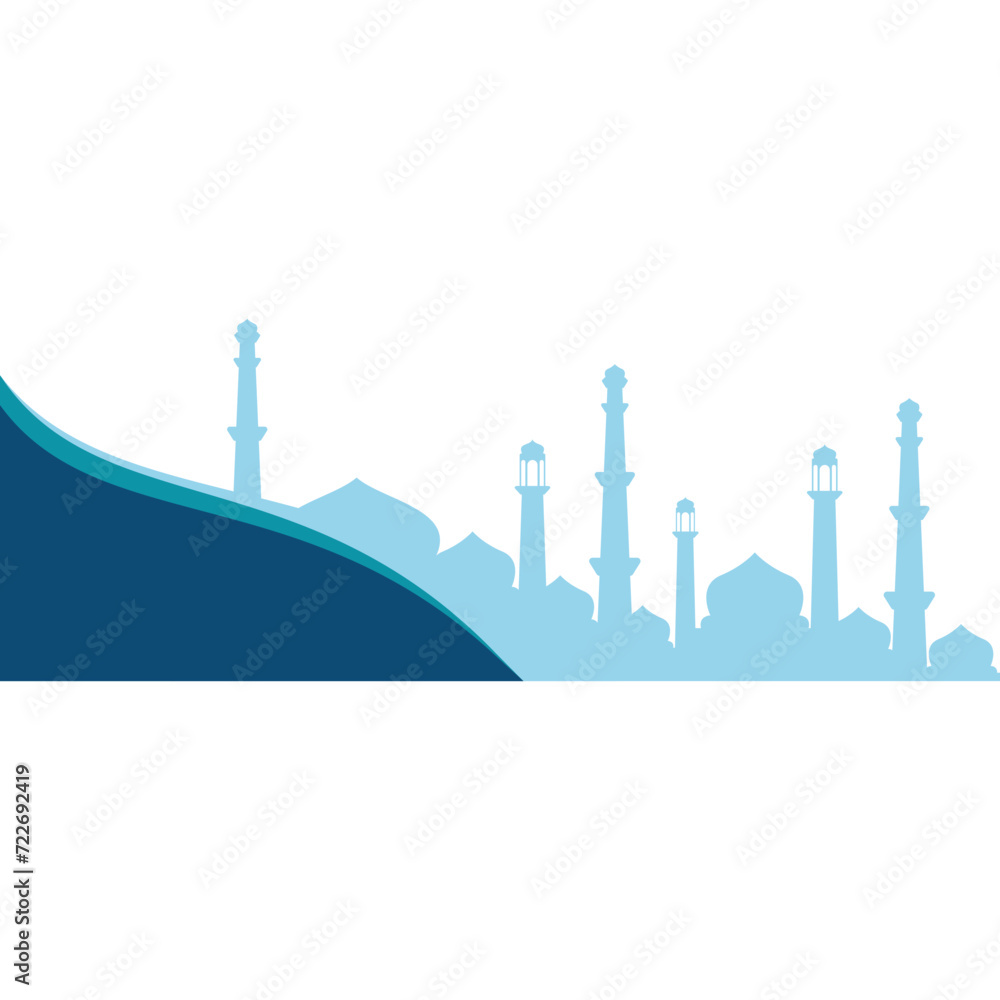 Obraz premium Islamic Mosque Corner