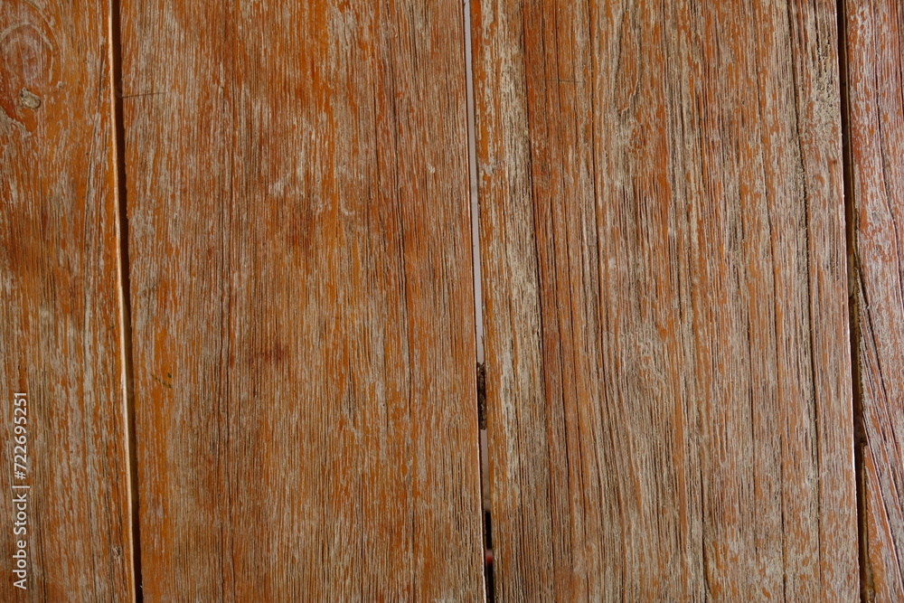 Fototapeta premium teak wood surface. wood texture. natural background.