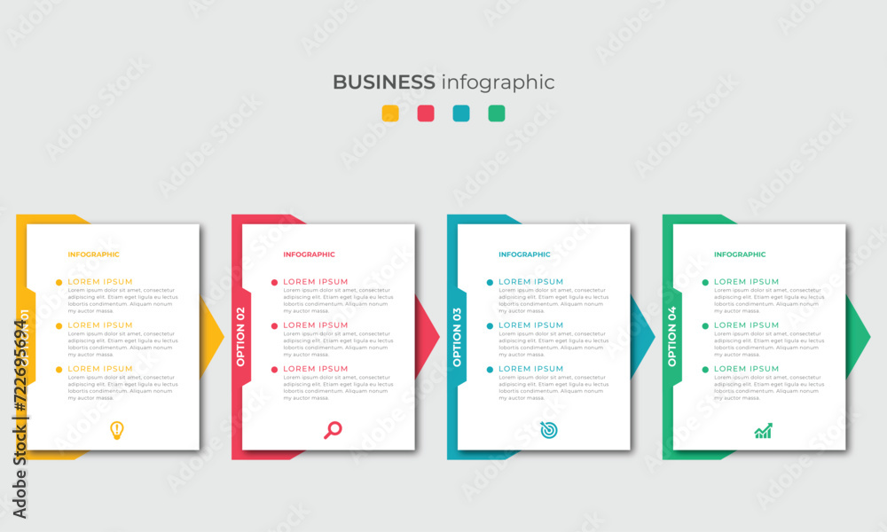 Steps Timeline Infographics Images Template Design