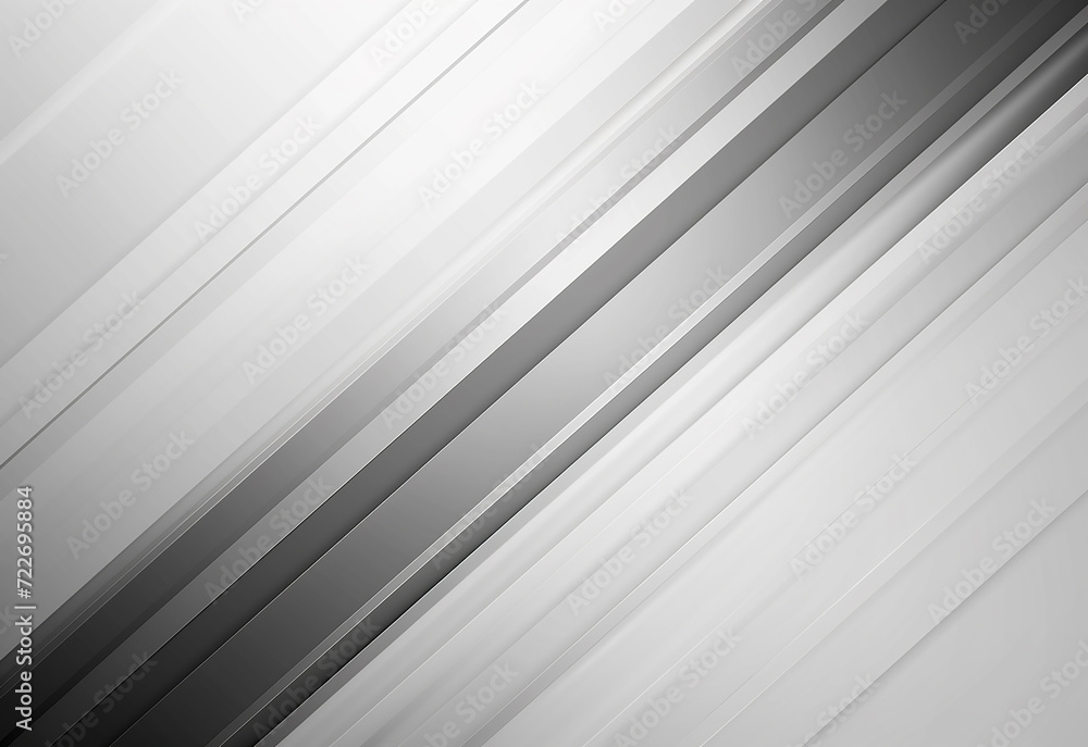 Obraz premium Abstract background diagonal speed motion light grey and white stripe lines. You can use for ad, poster, template, business presentation