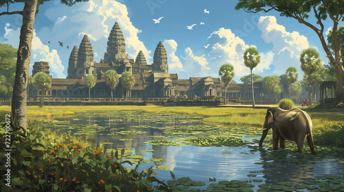 Khmer Empire, Angkor Wat, Ancient Cambodian life