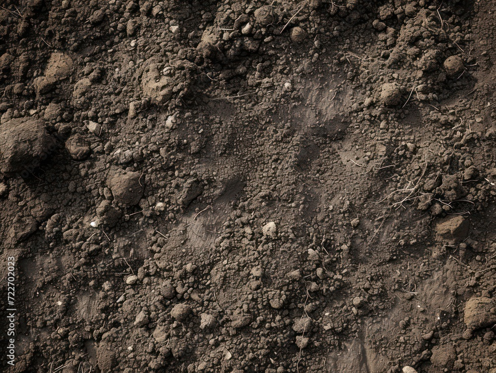 Soil texture background. Dirt texture.