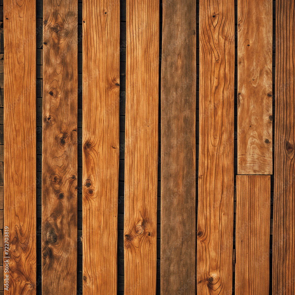 close-up of a wooden surface, with planks of wood. The grain of the wood is visible, and there are some visible knots close-up of a wooden surface, with planks of wood. The grain of the wood is visible, and there are some visible knots
