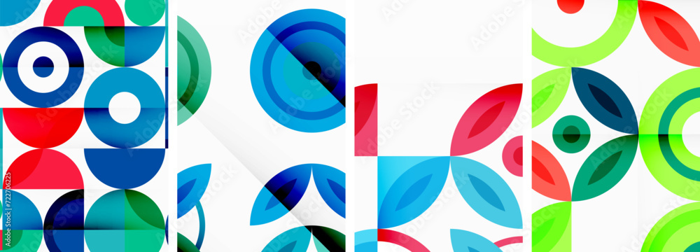 Round geometric elements and circles in background design for wallpaper, business card, cover, poster, banner, brochure, header, website Round geometric elements and circles in background design for wallpaper, business card, cover, poster, banner, brochure, header, website
