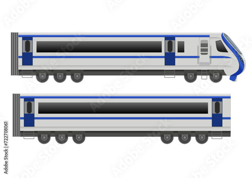 Cuadro en lienzo Indian Train, Vande Bharat