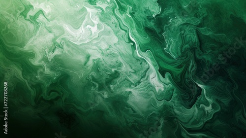 Green and white abstract texture background.