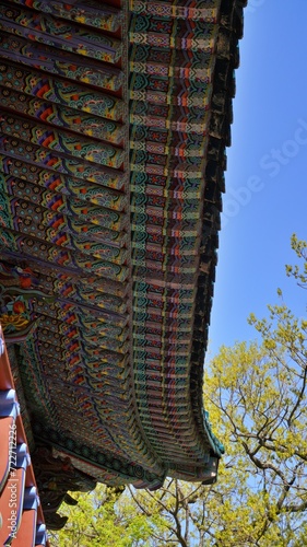 Spring scenery of Seoknamsa Temple, a temple in Korea photo