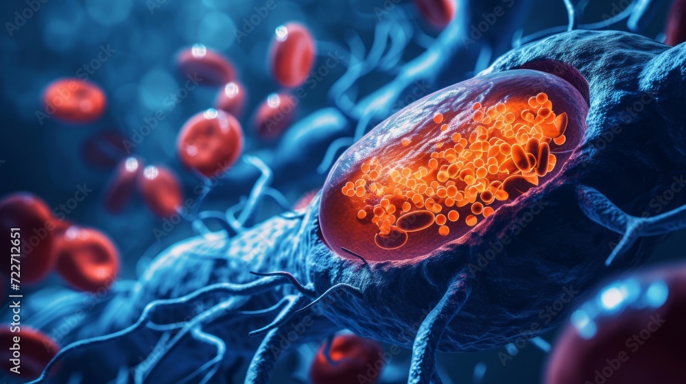 Diabetes. A chronic disease that occurs either when the pancreas does