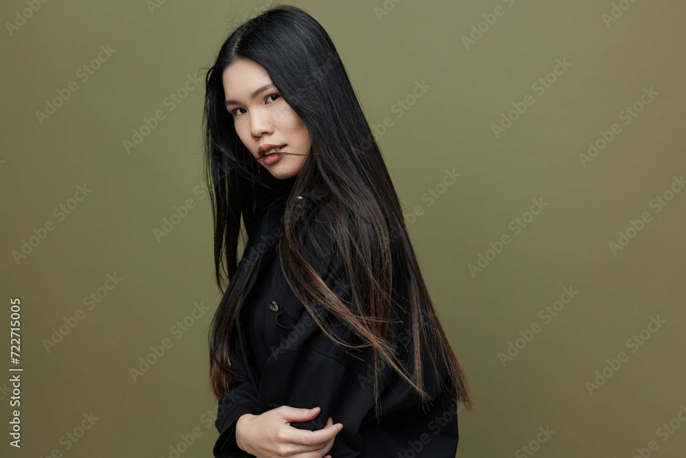 Woman glamour asian beauty beautiful hair cosmetic japanese portrait fashion model Woman glamour asian beauty beautiful hair cosmetic japanese portrait fashion model