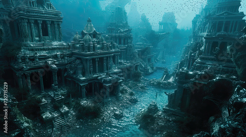 The lost city of Atlantis © BKKIllustrator