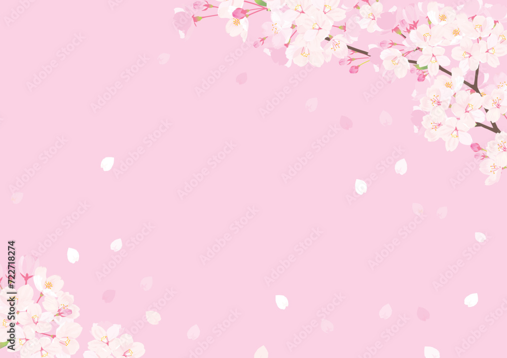 桜 背景イラスト 桜 背景イラスト