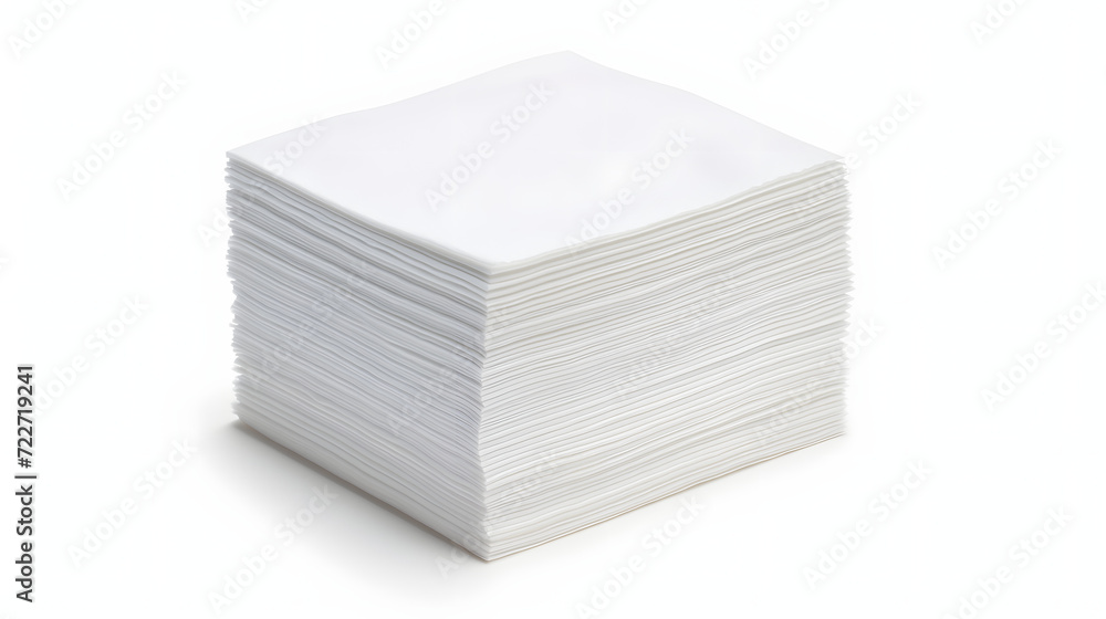 white paper napkin white paper napkin