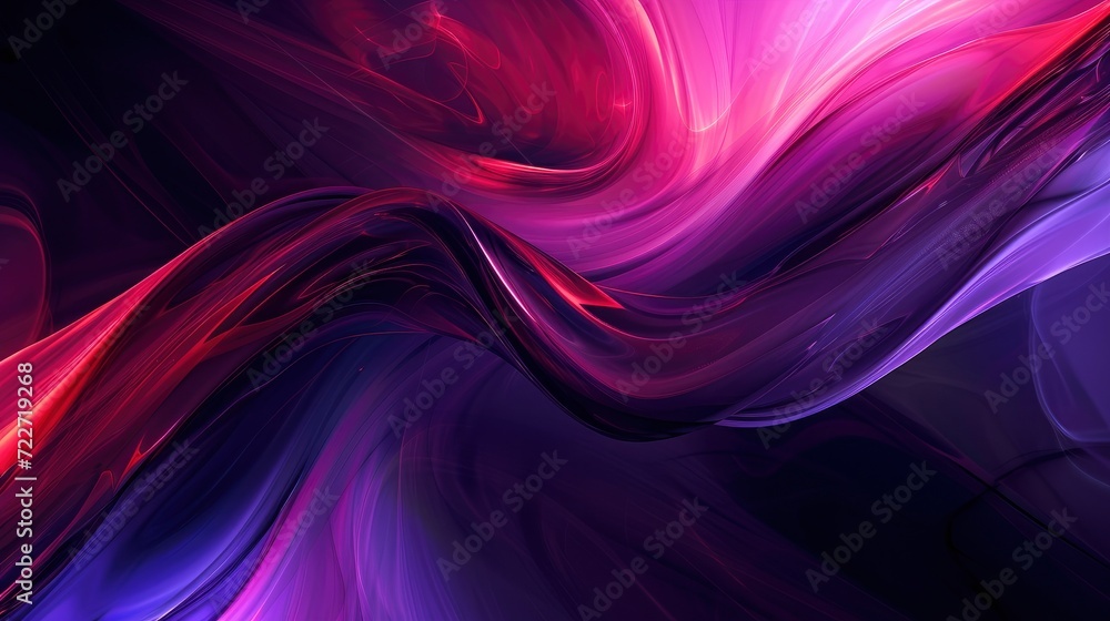 A Circular Abstraction featuring Smooth Lines and the Style of Light Red and Purple Sky, Combining Shades of Purple and Dark Purple for Artistic Harmony A Circular Abstraction featuring Smooth Lines and the Style of Light Red and Purple Sky, Combining Shades of Purple and Dark Purple for Artistic Harmony