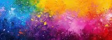 colorful paint splash grunge art background