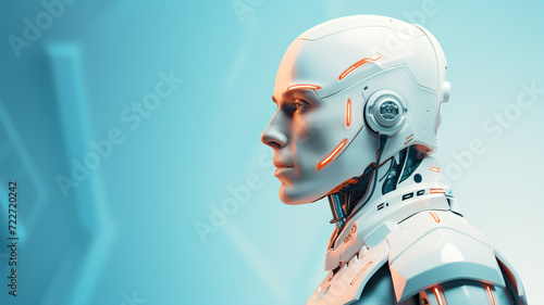 Pictures of male robots that will exist in the future world Robot concept