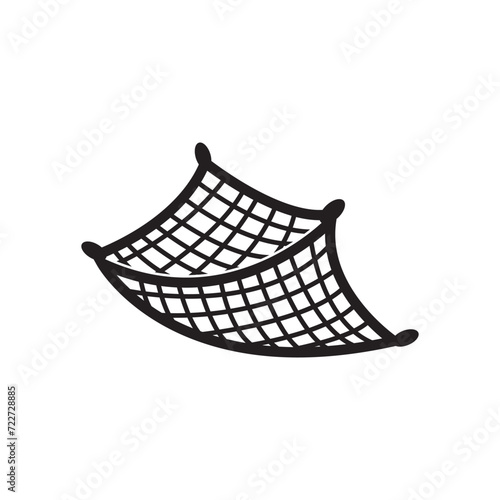 fishing net icon vector illustration template design © AR54K4 19