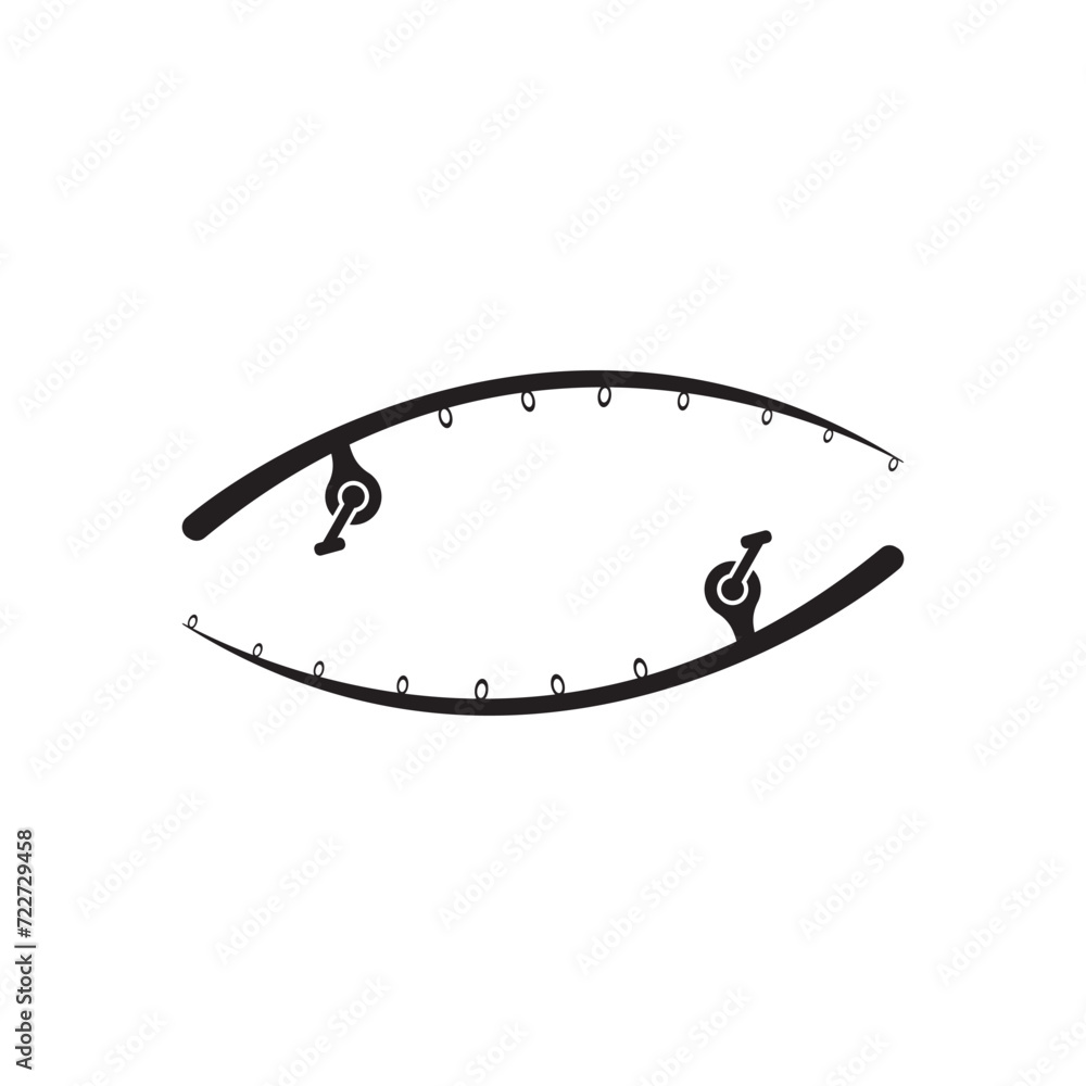 Fishing logo icon design vector illustration Fishing logo icon design vector illustration