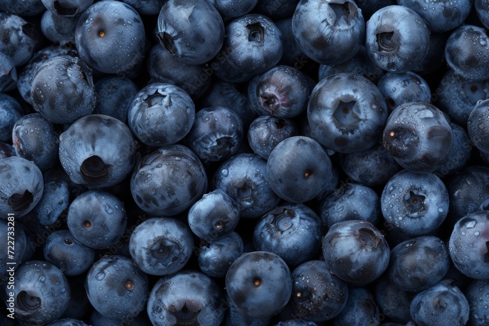 Background of fresh blueberries Background of fresh blueberries