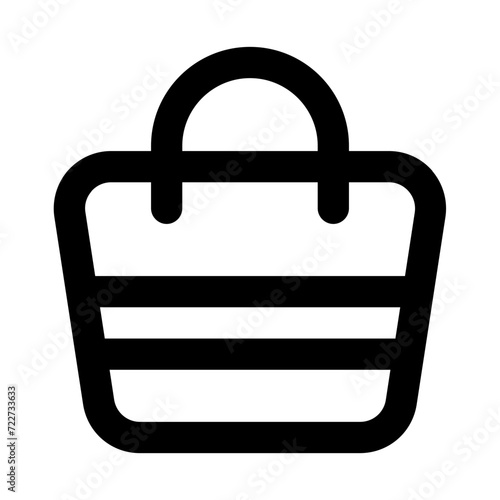 Totebag Line Icon