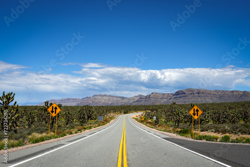 Fotografie The Empty Road to Grand Canyon West - Arizona, USA