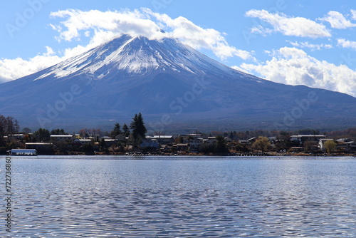 December 1, 2023: Viewing Mount Fuji at Lake Kawaguchi, Japan