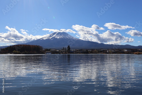 December 1, 2023: Viewing Mount Fuji at Lake Kawaguchi, Japan