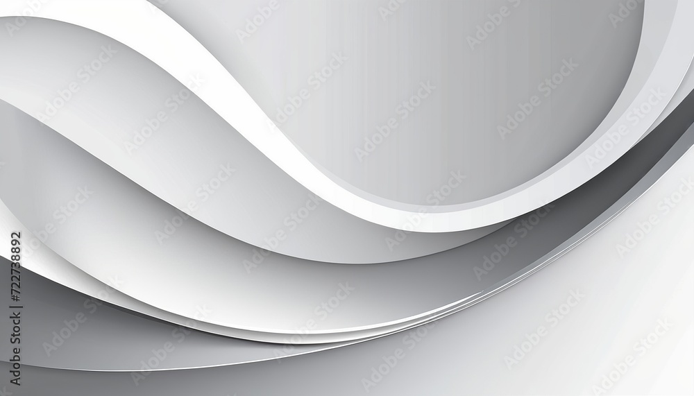Abstract Fusion of White and Grey: A Modern Design for Busines Abstract Fusion of White and Grey: A Modern Design for Busines
