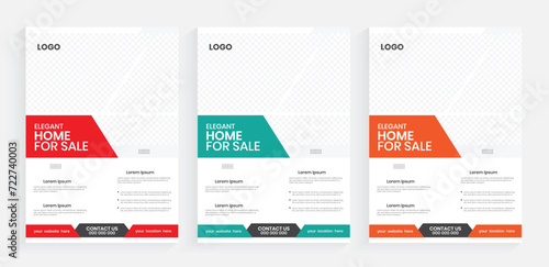 Professional a4 home sale flyer design, corporate real estate flyer template, Rent flyer design, Luxury property sale flyer, leaflet, and handout template.