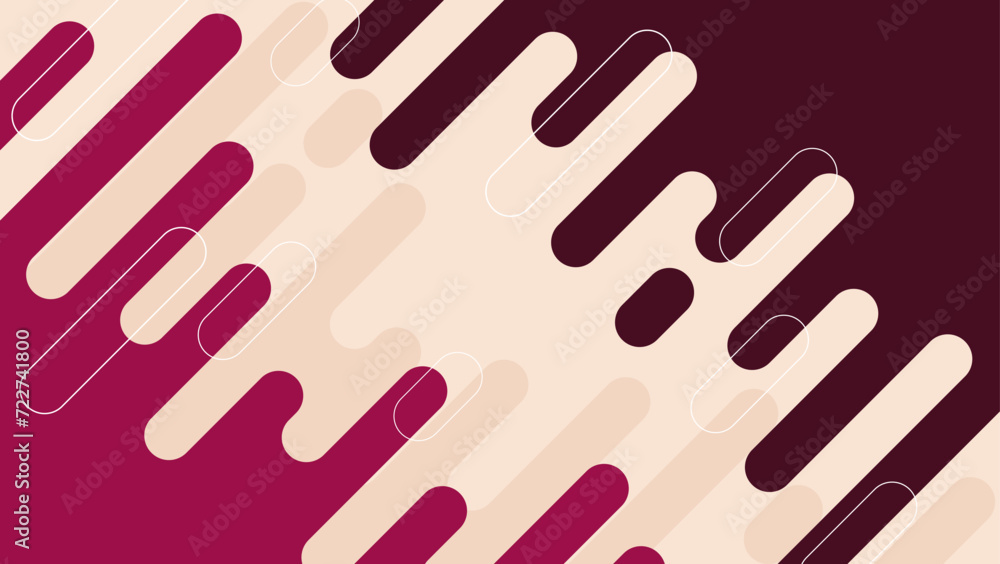 abstract rounded shapes background with red, brown and cream color. desktop wallpaper vector design. abstract rounded shapes background with red, brown and cream color. desktop wallpaper vector design.