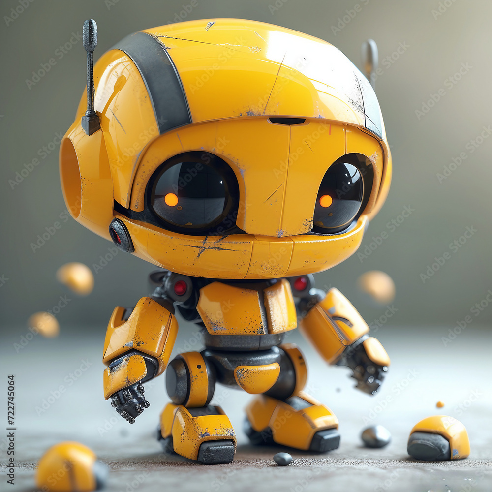 Robot figurine Robot figurine