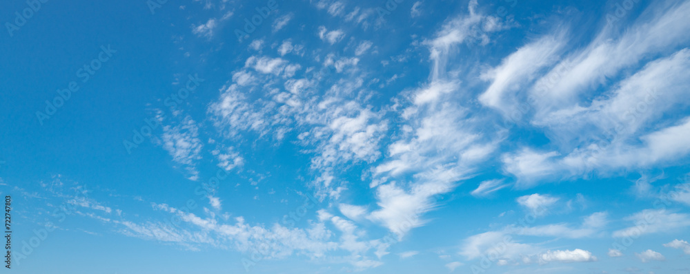Spring blue sky cloud gradient background. Cloudy sky. Vivid cyan blue landscape in environment day horizon skyline view. White clouds on soft sky background. White cloudy sky. Spring blue sky cloud gradient background. Cloudy sky. Vivid cyan blue landscape in environment day horizon skyline view. White clouds on soft sky background. White cloudy sky.