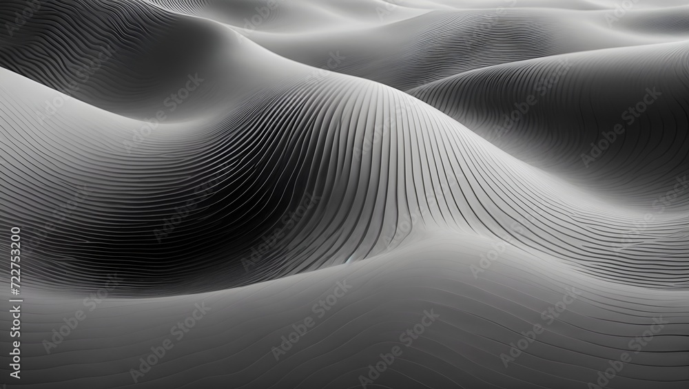 gray abstract background design. Modern smooth wavy line pattern (guilloche curves) in monochrome colors. Premium stripe texture for banner, business backdrop. Smooth horizontal template gray abstract background design. Modern smooth wavy line pattern (guilloche curves) in monochrome colors. Premium stripe texture for banner, business backdrop. Smooth horizontal template