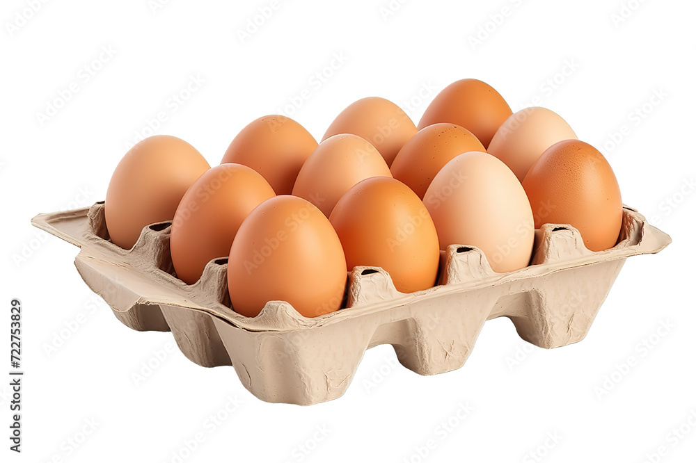 egg in paper panel isolated on a Transparent background. Generative AI egg in paper panel isolated on a Transparent background. Generative AI