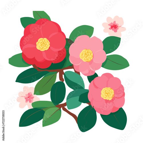 background with flowers