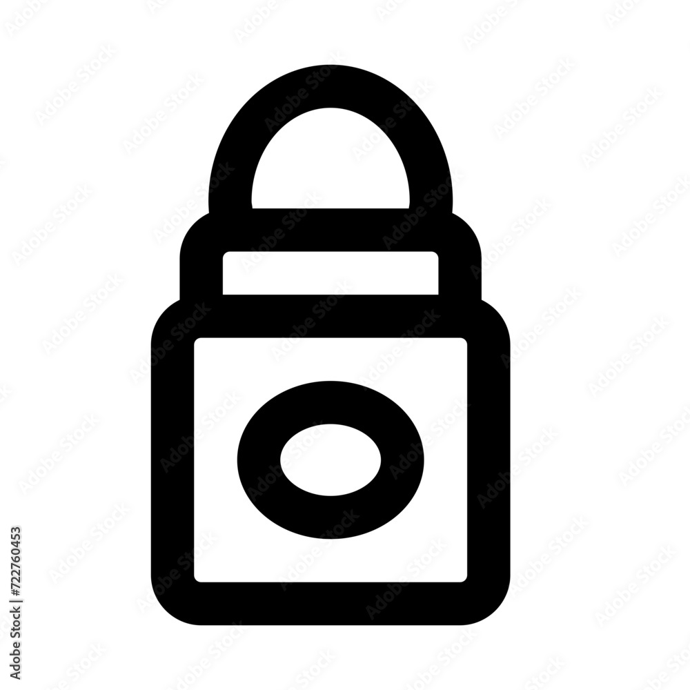 Deodorant Line Icon Deodorant Line Icon