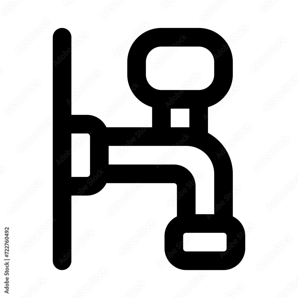 Tap Line Icon Tap Line Icon