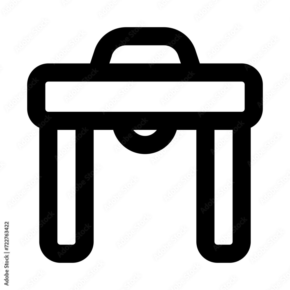 Detector Line Icon Detector Line Icon