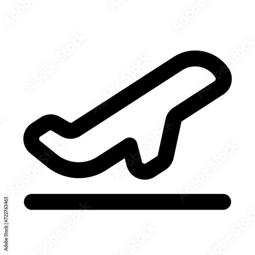Take Off Line Icon