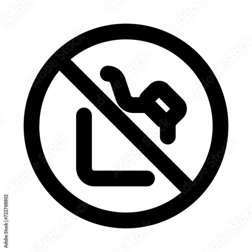 No Fuel Line Icon