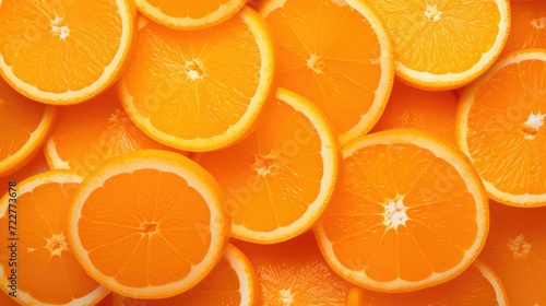 Fresh Orange Fruit Background