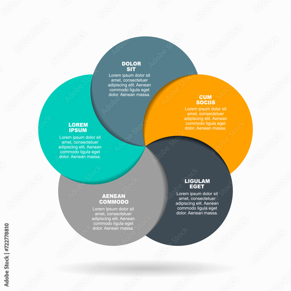 Infographic design template with place for your data. Vector illustration.