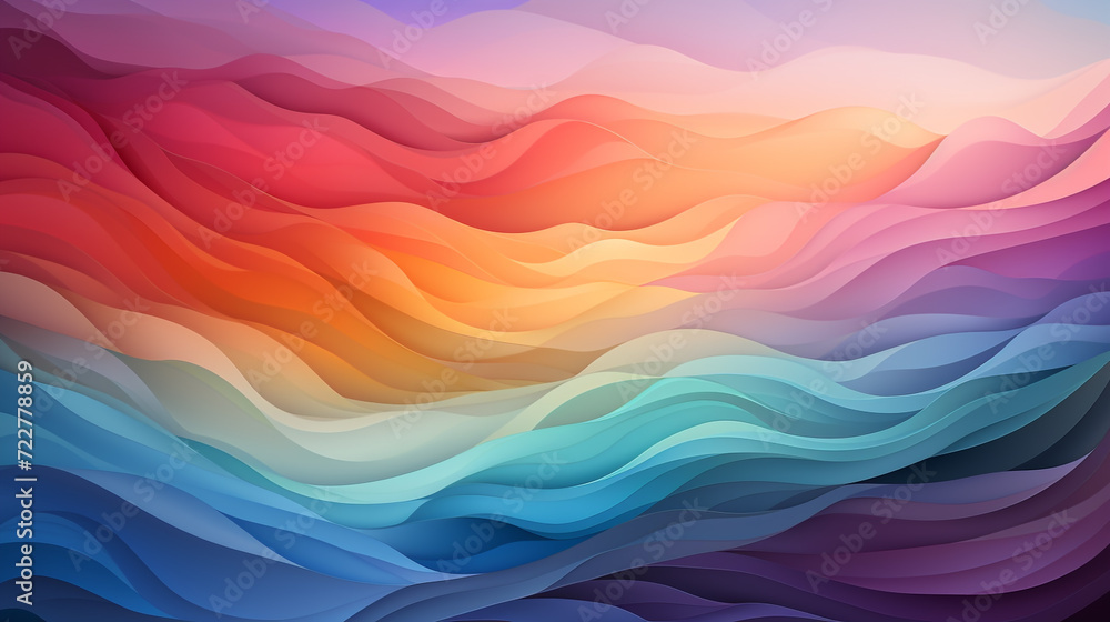 A vibrant rainbow gradient, showcasing a spectrum of colors A vibrant rainbow gradient, showcasing a spectrum of colors