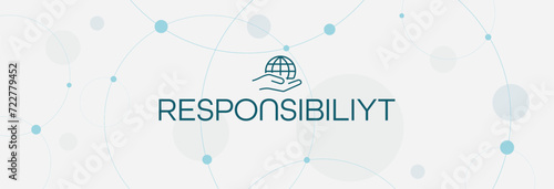 responsibility icon on white background