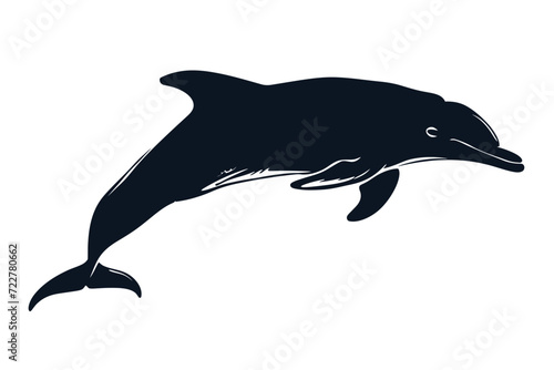 Dolphin Fish Silhouette
