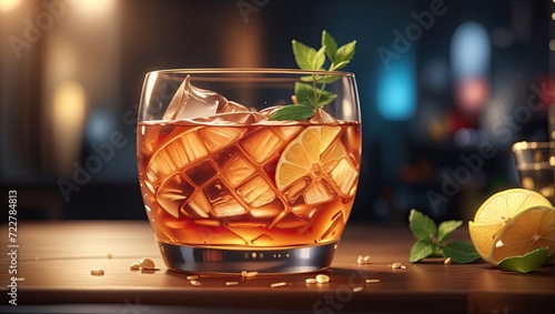 "Close-Up: Drink on Table - Pogus Caesar's Winning Shot in Shutterstock Contest"