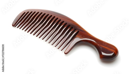 Comb for hair isolated on a white background
